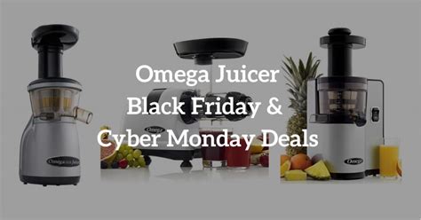 Omega Juicer Black Friday (2024) & Cyber Monday Deals